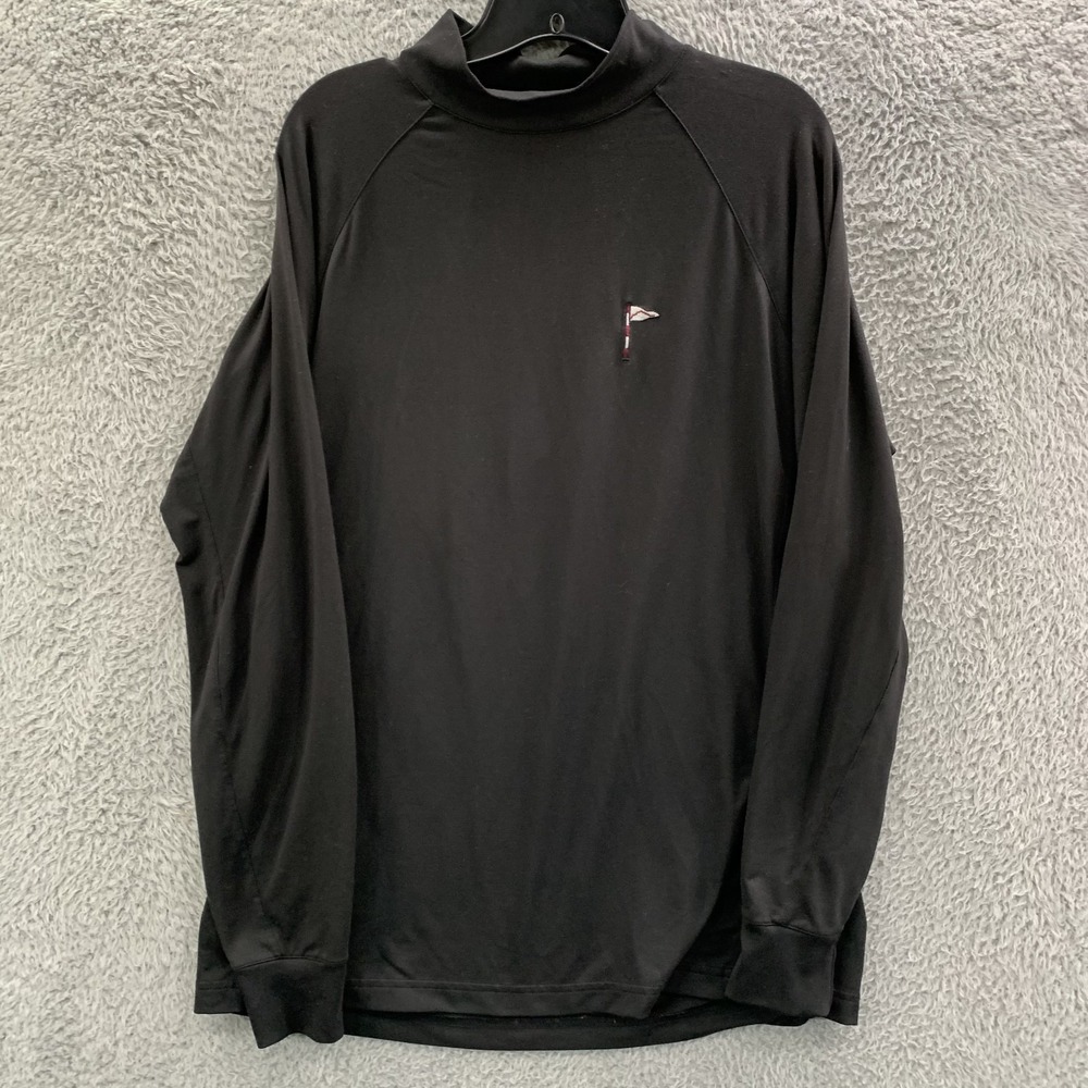 ZERO RESTRICTION Sweater Mens Size Medium Pullover Black Golf